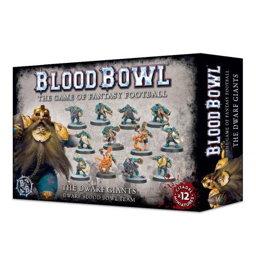 Blood Bowl Dwarf Team - The Dwarf Giants