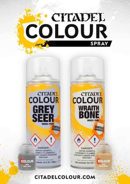 シタデルカラー スプレー CITADEL　COLOUR　SPRAY Games Workshop - Citadel Colour Paints - SPRAY (400mL
