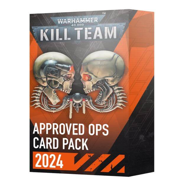 40K Kill Team Approved Ops Card Pack 2024