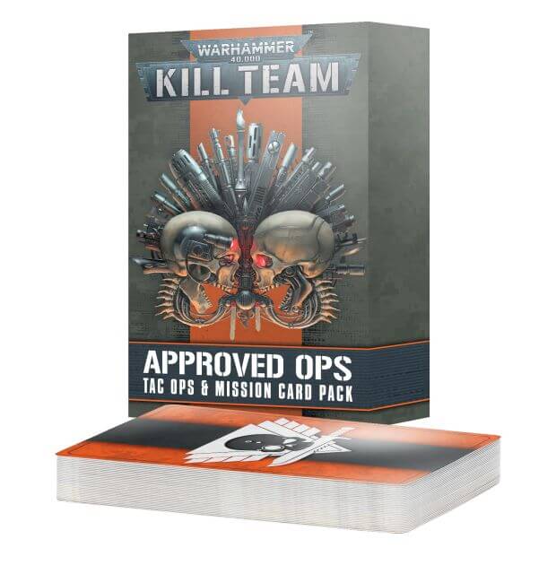 Warhammer 40K 40k Kill Team Approved Ops: Tac Ops & Mission Cards - Armada  Games