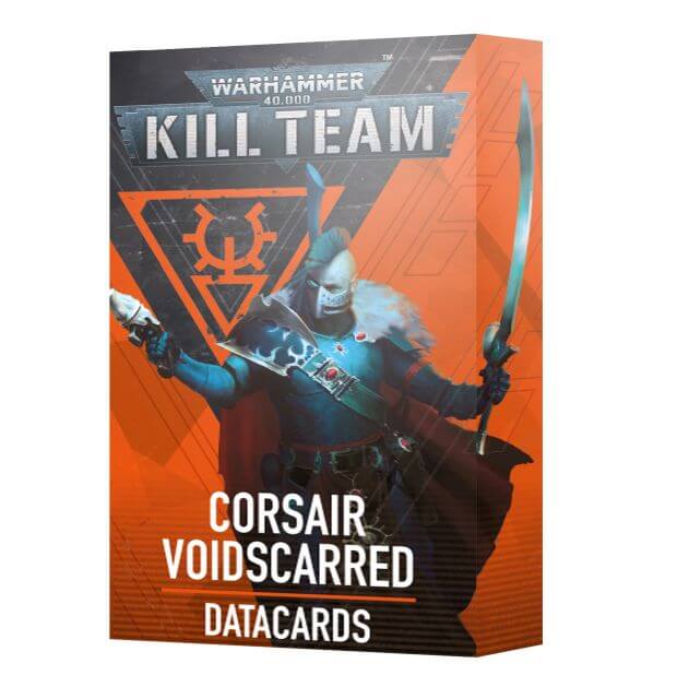 40K Kill Team Corsair Voidscarred Datacards 2024