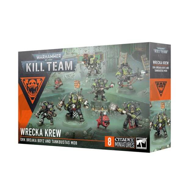 Warhammer 40K Kill Team
Wrecka Krew team package on white background