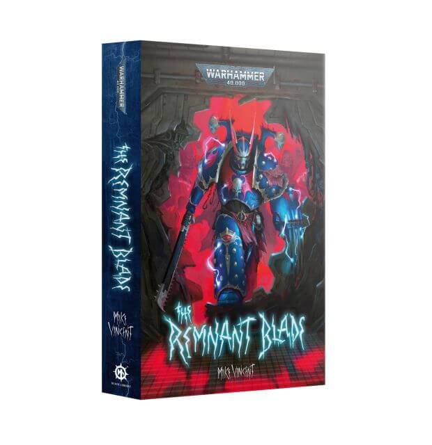 Game box for 'The Remnant Blade' from Warhammer 40,000 on a white background