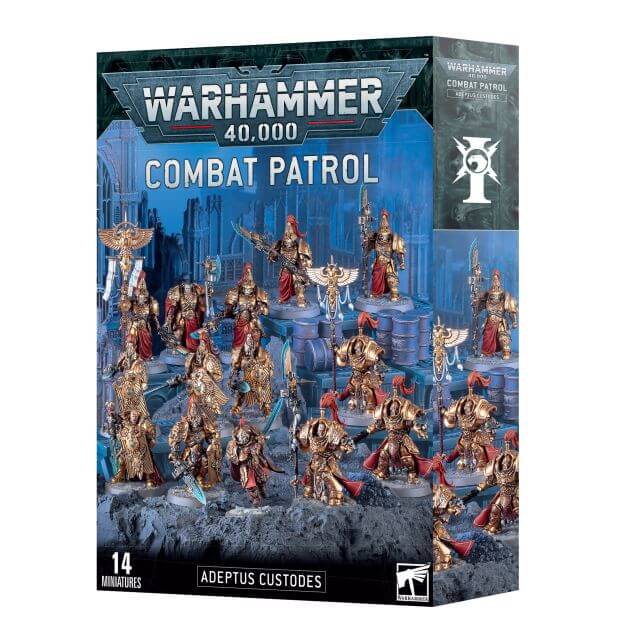 Warhammer 40k Adeptus Custodes Combat Patrol 2024 - Armada Games