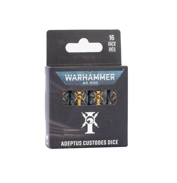 Box for Warhammer 40k and Horus Heresy Adeptus Custodes models Adeptus Custodes Dice 2026