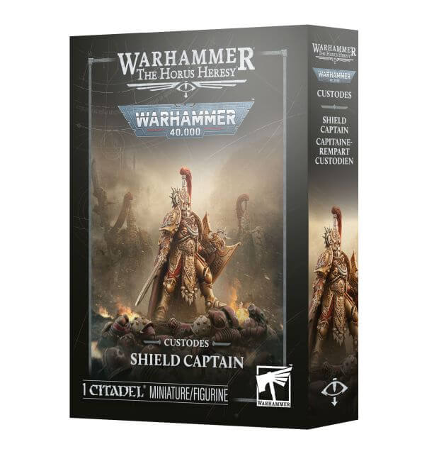 Box for Warhammer 40k and Horus Heresy Adeptus Custodes models Adeptus Custodes Shield Captain 2026
