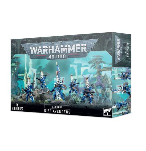 Warhammer 40k Aeldari Dire Avengers Armada Games