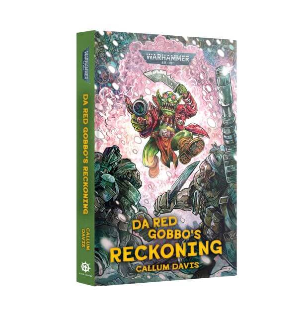Warhammer 40k Black Library book cover for Da Red Gobbo's Reckoning