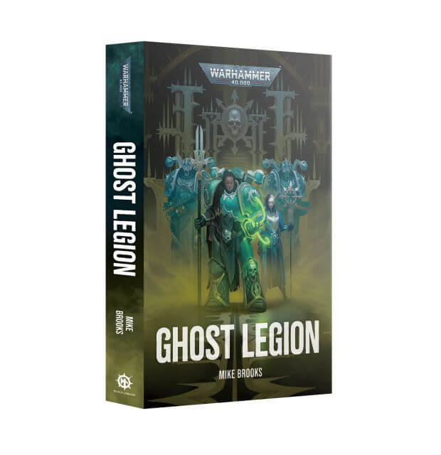 Warhammer 40k Black Library book cover for Ghost Legion