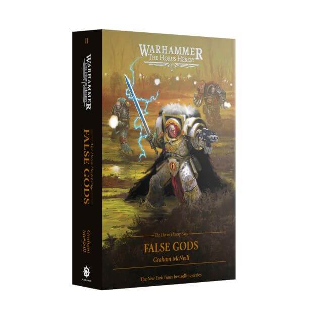Warhammer Horus Heresy False Gods book cover.