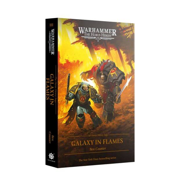 Black Library The Horus Heresy Saga: Galaxy in Flames (PB) cover