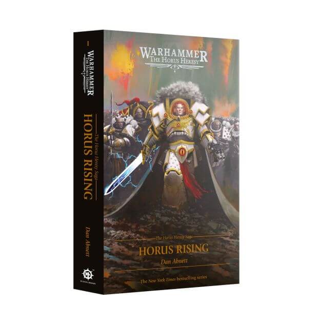 Warhammer Horus Heresy Horus Rising book cover.