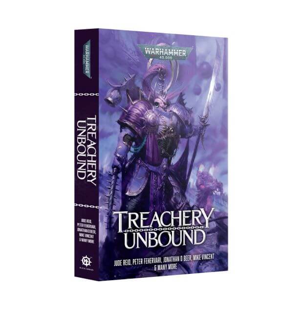 Warhammer 40k Black Library book cover for Treachery Unbound