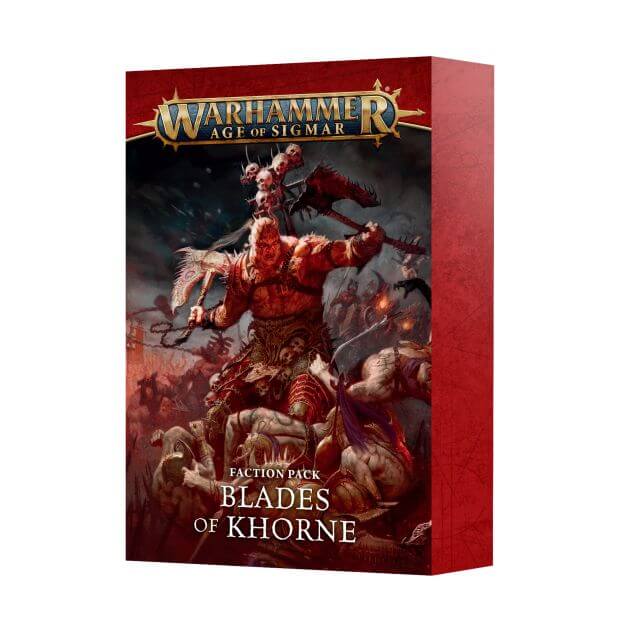 AoS Faction Pack: Blades of Khorne AoS Faction Pack: Blades of Khorne