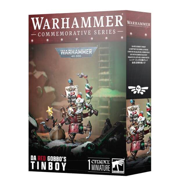 Warhammer 40K package showing Da Red Gobbo
