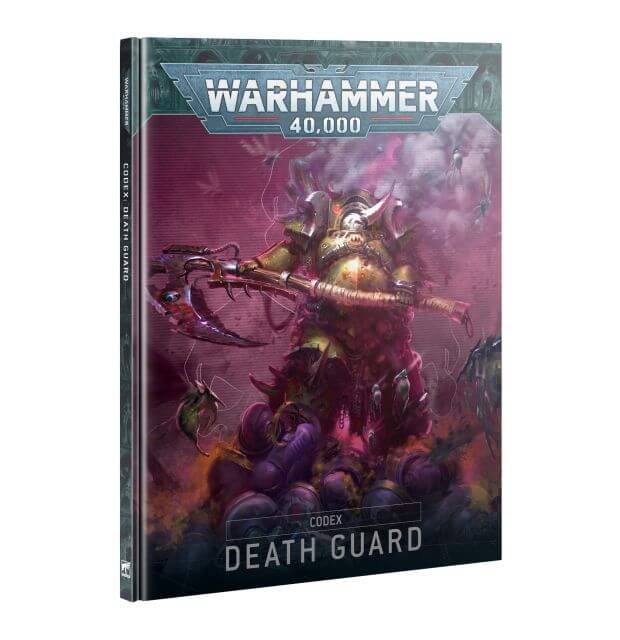 Warhammer 40K
Death Guard Codex
book on white background