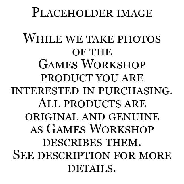 Placeholder image indicating that photos of the actual product are not available, stating that all products are original and genuine as described by Games Workshop.