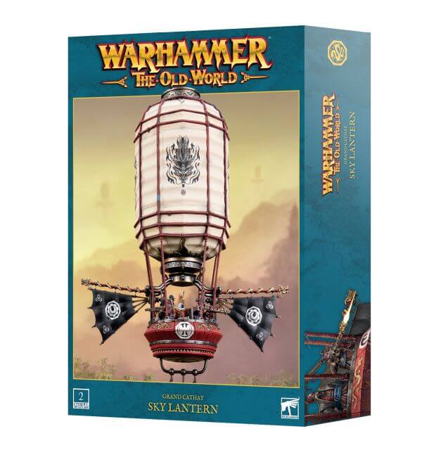 Warhammer The Old World
Grand Cathay Sky Lantern packaging on white background.