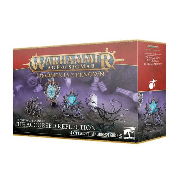 Age of Sigmar Hedonites of Slaanesh Accursed Reflection box.