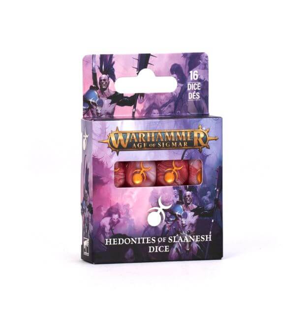 Age of Sigmar Hedonites of Slaanesh Dice.