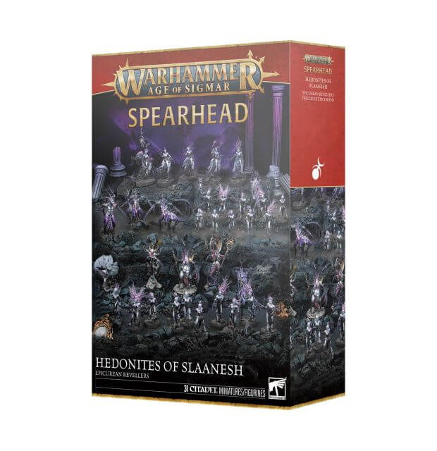 Age of Sigmar Hedonites of Slaanesh Spearhead box.