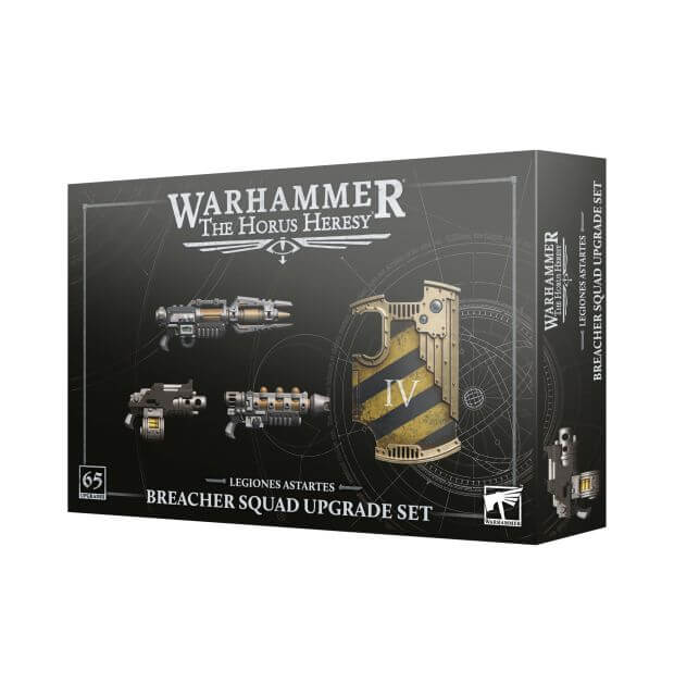 Warhammer The Horus Heresy Breacher Squad Upgrade Set packaging on a white background