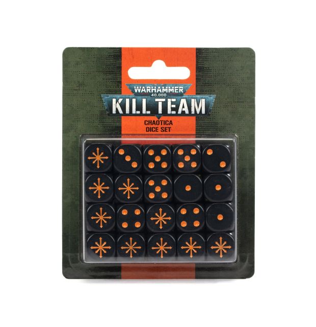 40K Kill Team Chaotica Dice - OOP