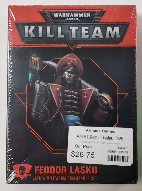 40K Kill Team Commanders - Feodor - OOP