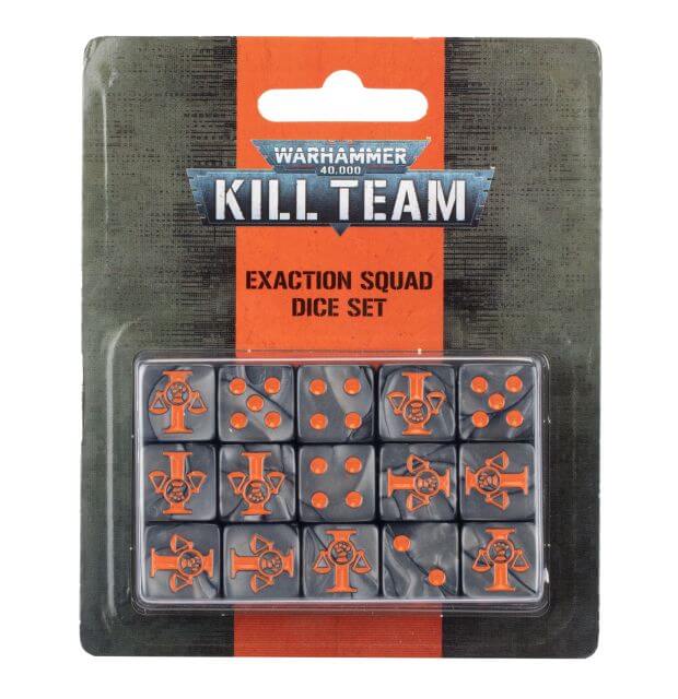 40K Kill Team Exaction Squad Dice