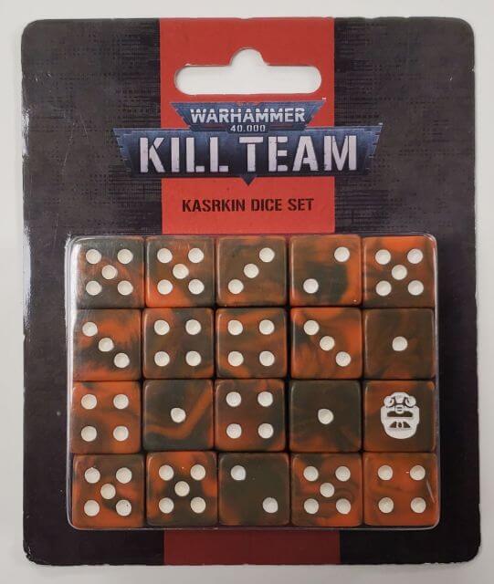 40K Kill Team Kasrkin Dice