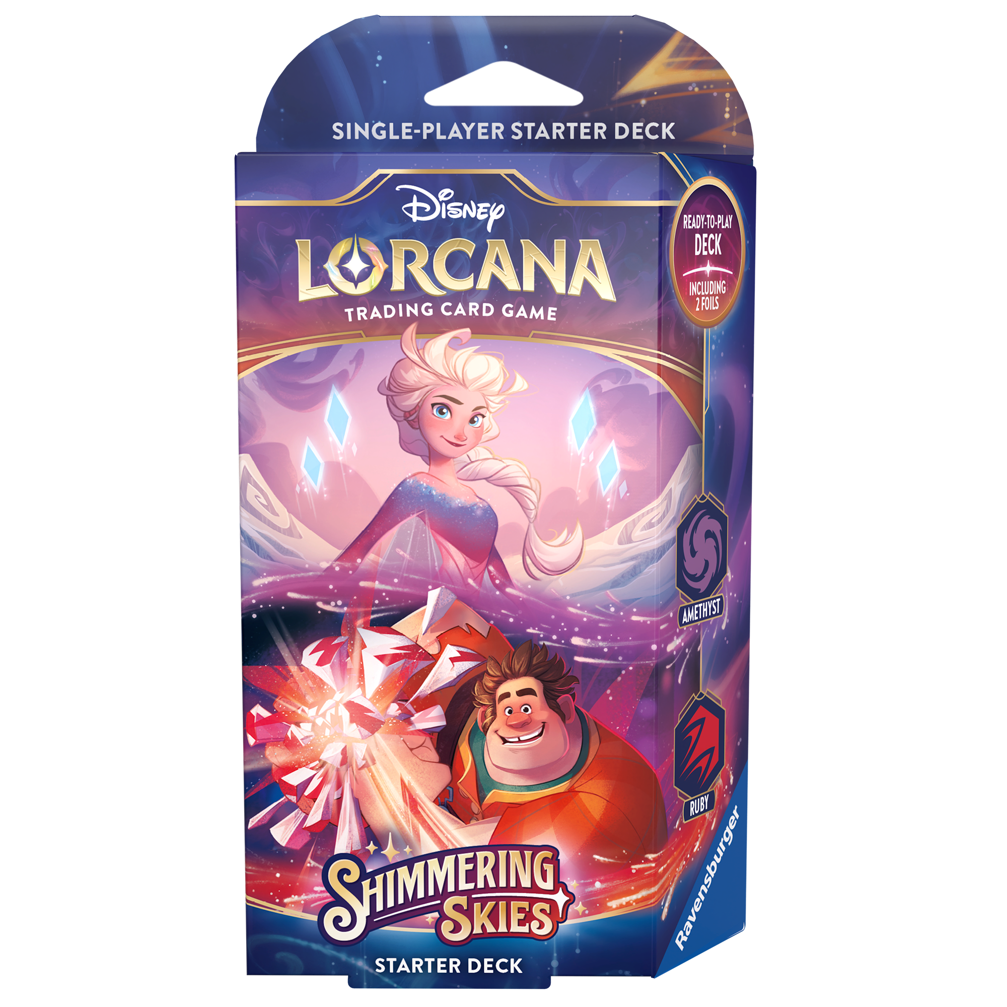 Lorcana: Shimmering Skies Starter - Amethyst / Ruby