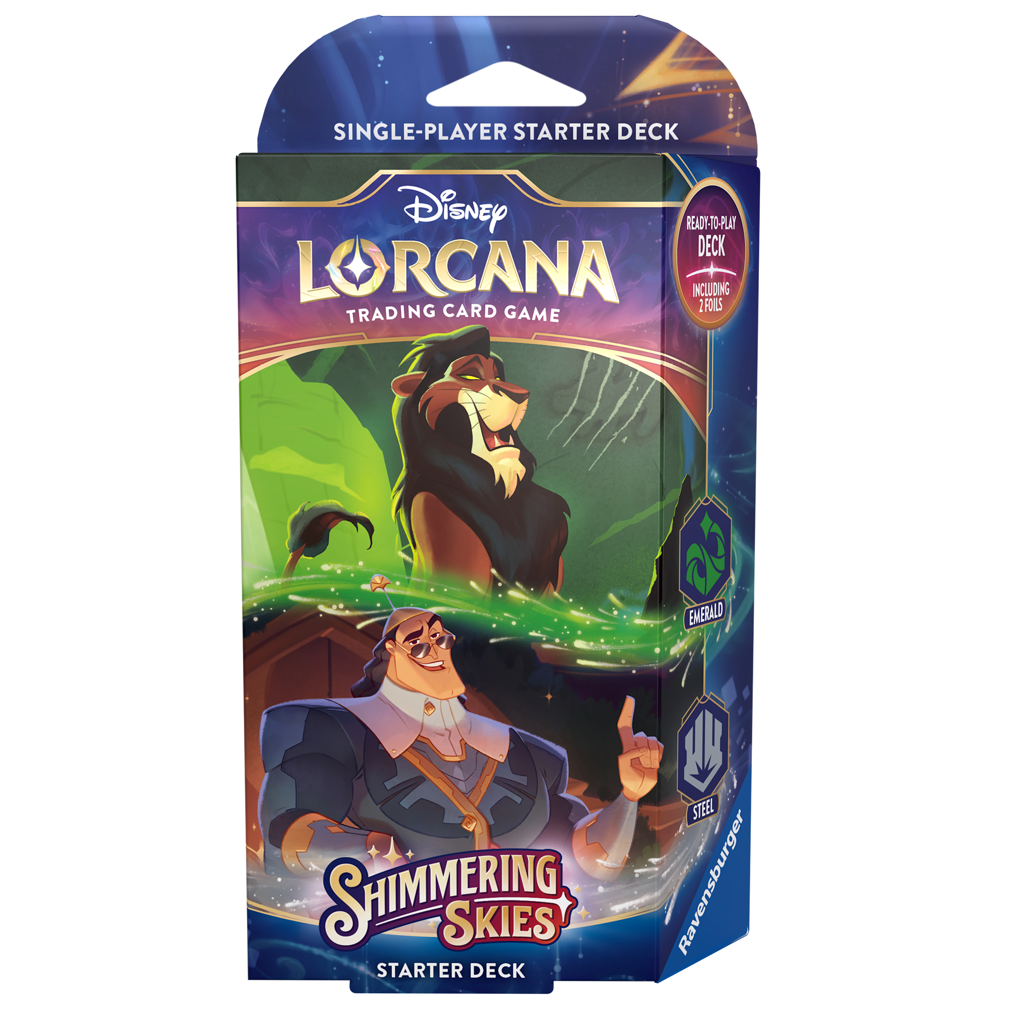 Lorcana: Shimmering Skies Starter - Emerald / Steel