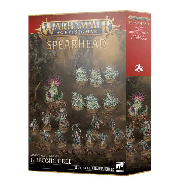 Collection Warhammer 40000 - 4x Beast Of Nurgle (MK I, II, III, IV) - AOS - Peintes