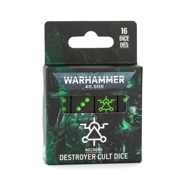 Warhammer 40k Necron Destroyer Cult Dice - Armada Games