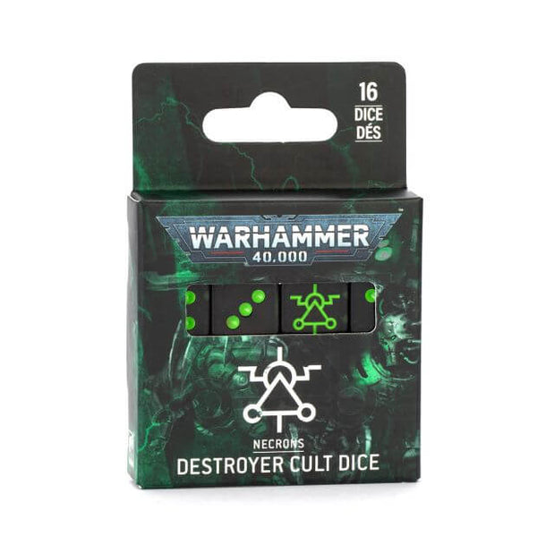 サプライ・アクセサリ・グッズ Warhammer 40,000 Necrons Dice NecronDestroyerCultDice01_600x