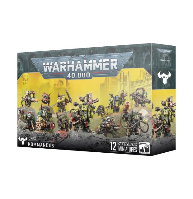 Warhammer 40K Orks Kommando box