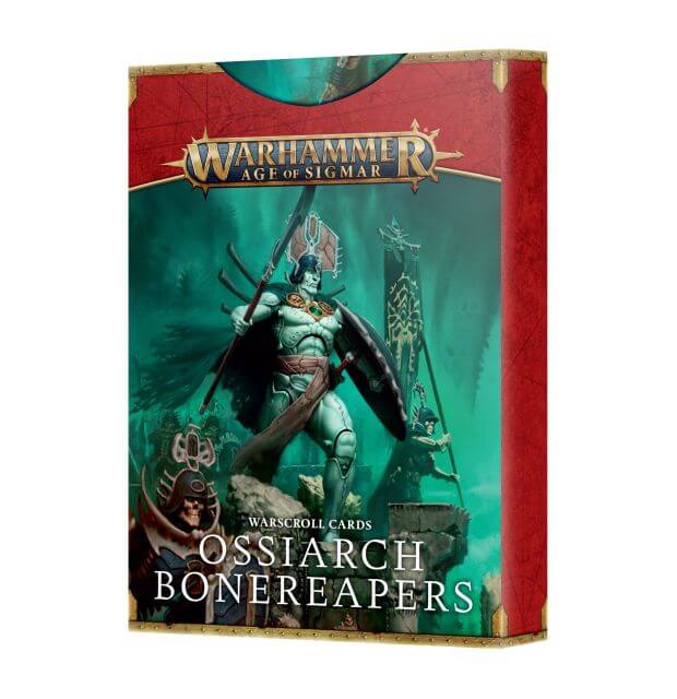 Ossiarch Bonereapers Warscroll Cards 2023