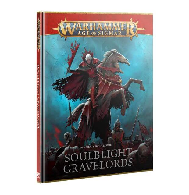 Warhammer Age of Sigmar
Soulblight Gravelords Codex book on white background