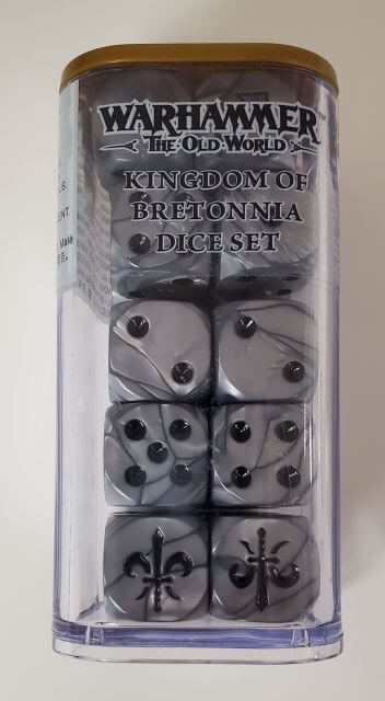 WH The Old World Kingdoms of Bretonnia Dice Set