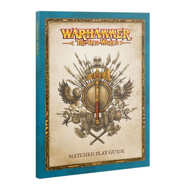Warhammer The Old World
Matched Play Guide book on white background.