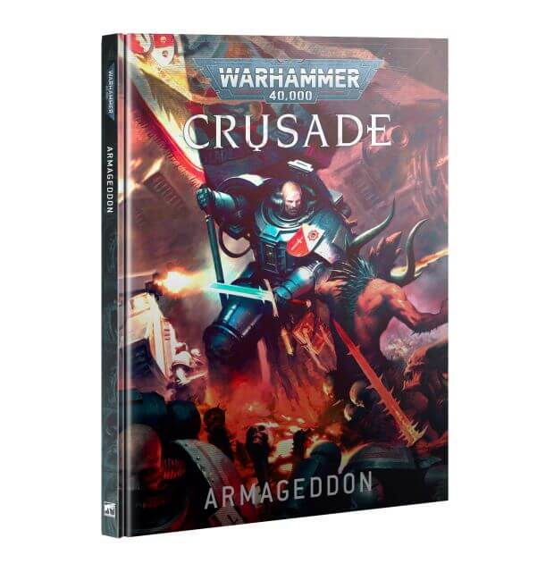Warhammer 40K 
Crusade Book: Armageddon on white background