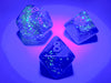 Gemini Blue-Blue w/ Light Blue Luminary Polyhedral