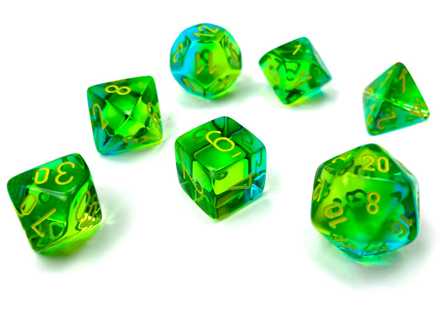 20-Sided Translucent Dice (d20) - Yellow