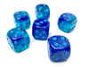 Gemini Blue-Blue w/ Light Blue Luminary 16mm d6