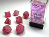 Ghostly Glow Pink with Silver Polyhedral