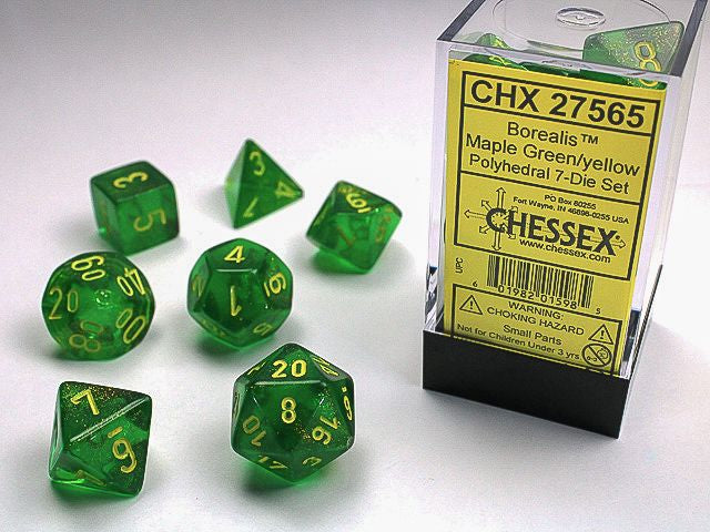 Borealis Maple Green with Yellow Polyhedral Set
