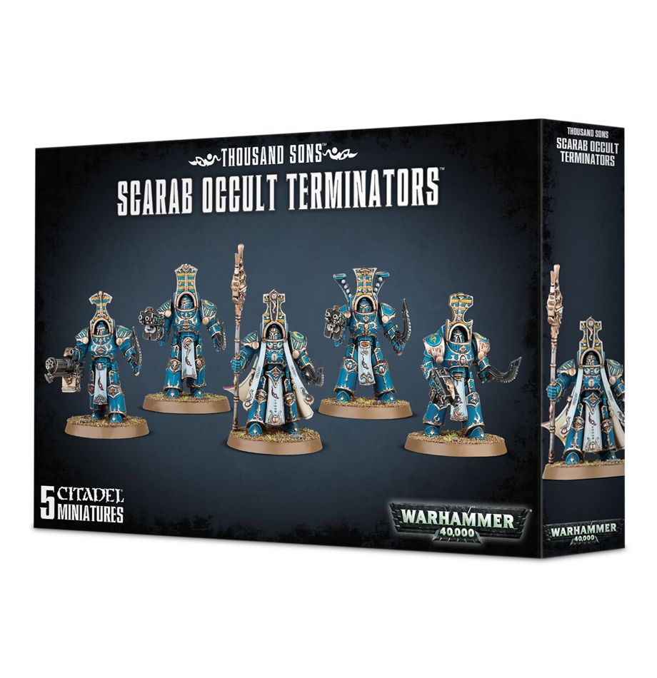 その他 Scarab Occult Terminators Warhammer 40K Scarab Occult Terminators