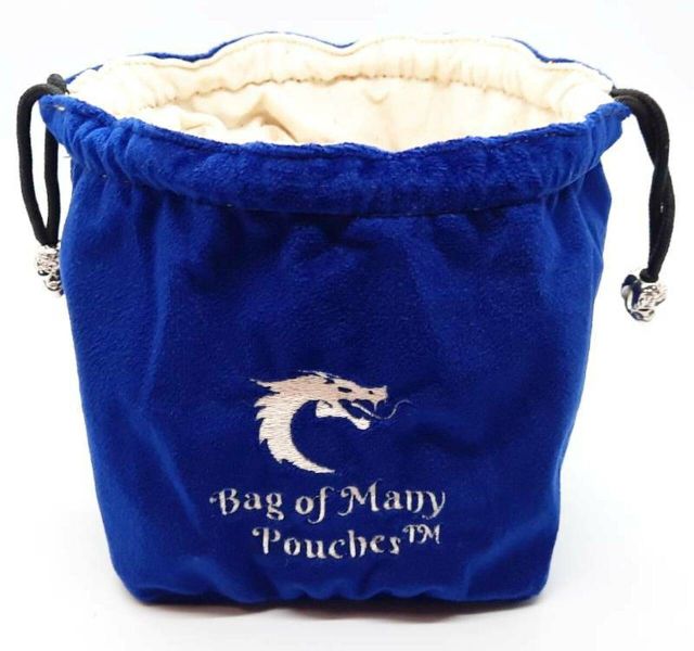 An example of the Royal Blue Bag of Many Pouches.