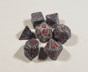 Speckled Granite Polyhedral Set
