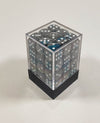 Gemini Steel-Teal with White 12mm d6